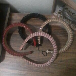 Shiny Beaded Headbands (For All 4!!!)